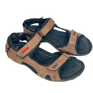 Ecco Espresso All Terrain Lite Hiking Outdoor Sandals Size 44 (EU) / 10.5 (US)